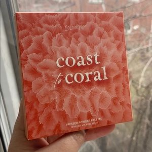 BNIB Colourpop Coast to Coral eyeshadow palette